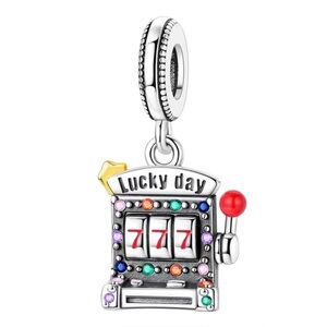 Lucky Day 777 Slot Charm Pandora Style